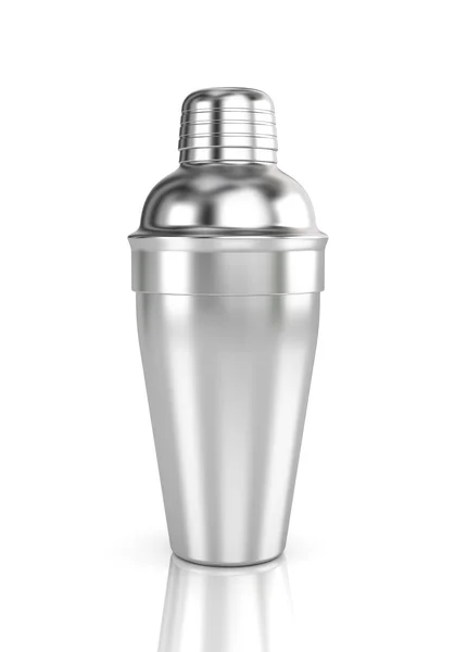 Silver Cocktail shaker — Stockfoto