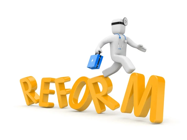 Medical reform concept — Stock Photo, Image