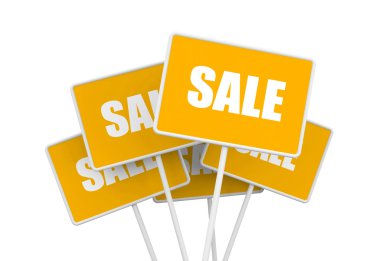 Word Satılık sarı panoları