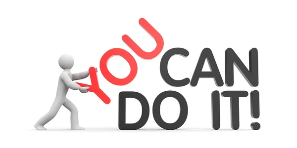 You can do it! — Stock Photo, Image