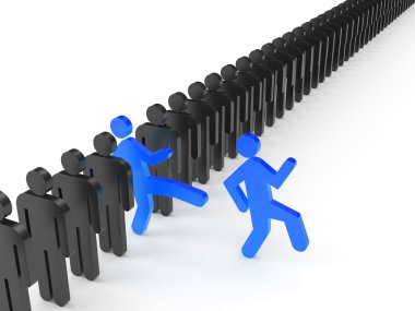 İsteksiz lideri. İş kavramı