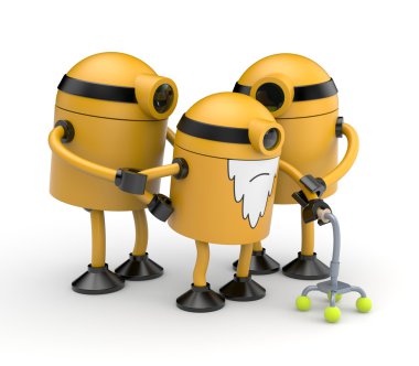 Eski robotlar Tepegöz ailesi