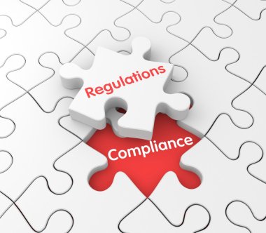 Regulations and Compliance Background clipart