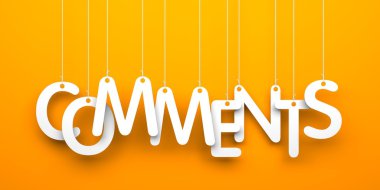 Comments. Text on the string