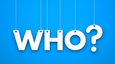 Who? Text on strings