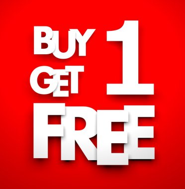 Bir alana bir bedava.