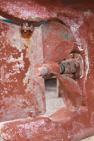 Propeller von Fischerboot — Stockfoto