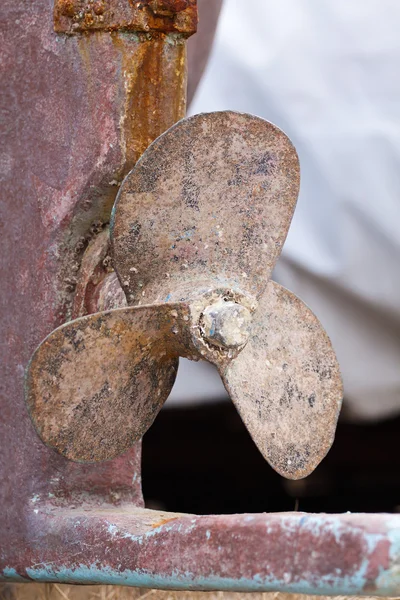 Propeller von Fischerboot — Stockfoto