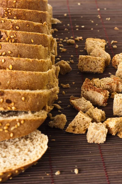 Pane nero di segale — Foto Stock