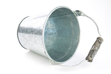 Galvanizli kovası kulplu