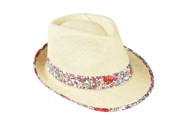 Playa sombrero de paja — Foto de Stock