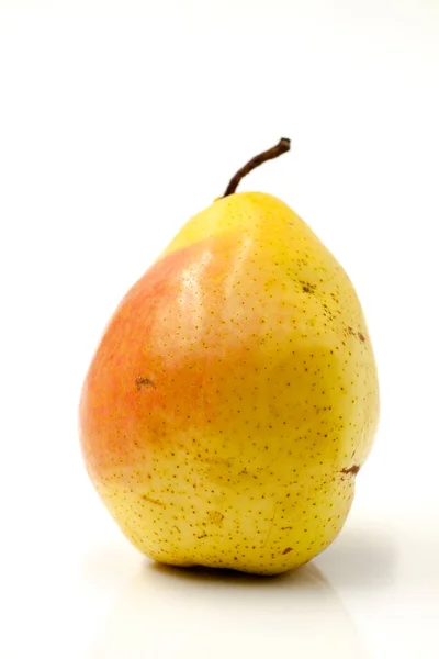 Fruit Fresh Pear Imperfect Shape Selective Focus Shallow Depth Field — Stock Photo, Image
