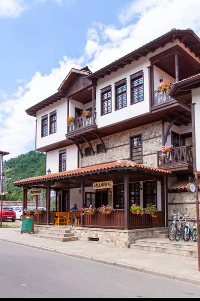 Zlatograd Bulgaria Julio 2021 Casa Tradicional Búlgara Época Del Avivamiento — Foto de Stock