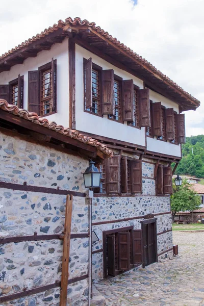 Zlatograd Bulgária Julho 2021 Casa Búlgara Tradicional Era Avivamento Foco — Fotografia de Stock