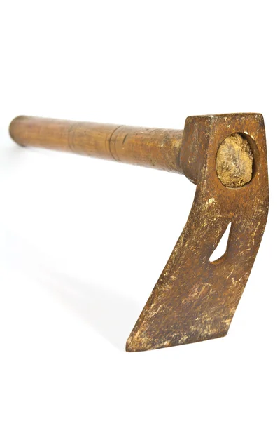 Плотницкий инструмент adz — стоковое фото