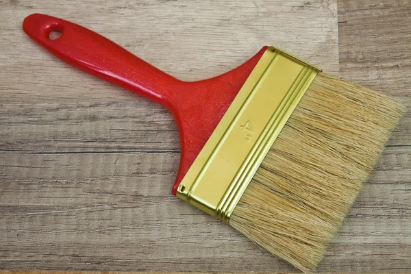 Flat paint brush — Stock Photo, Image