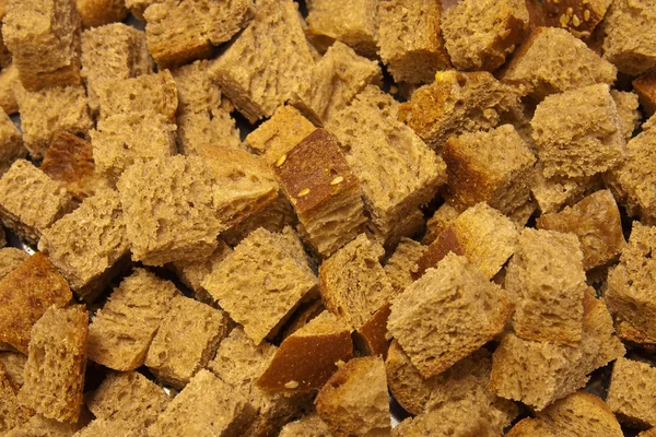 Croutons of bread — Stock Photo, Image