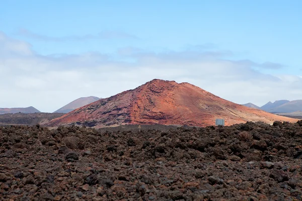 Mountain on Lanzarote, Canarian island Spain — Stock Photo, Image