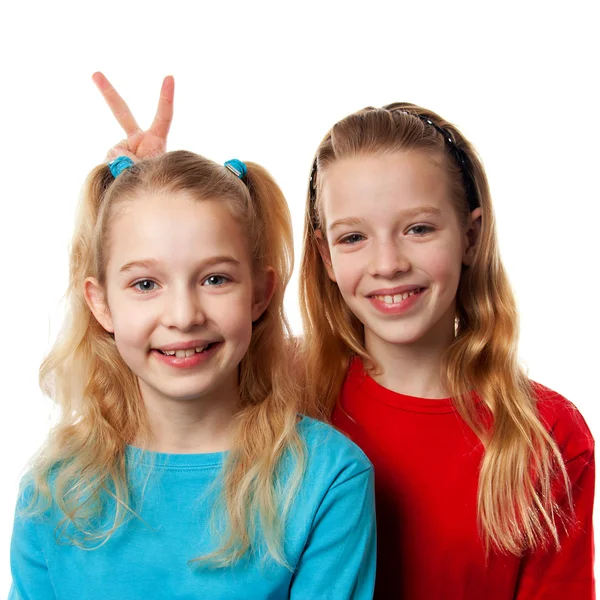 Two girls heaving fun — Stock Photo, Image