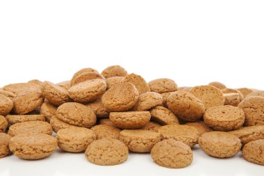 tipik Hollanda tatlılar: sinterklaas için pepernoten (zencefil fındık)
