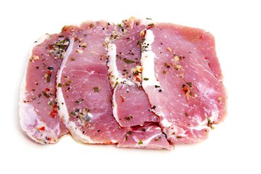 Domuz eti dört adet