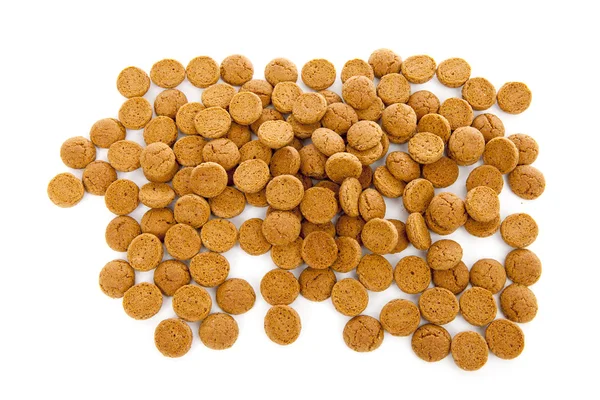 Tipikus holland édességek: pepernoten (gyömbér nuts) a sinterklaas — Stock Fotó