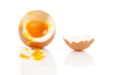 Haşlanmış yumurta düşme