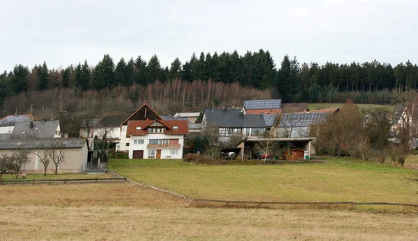 Casas na floresta — Fotografia de Stock