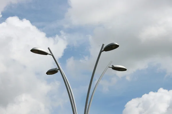 Een Straat lamp — Stockfoto