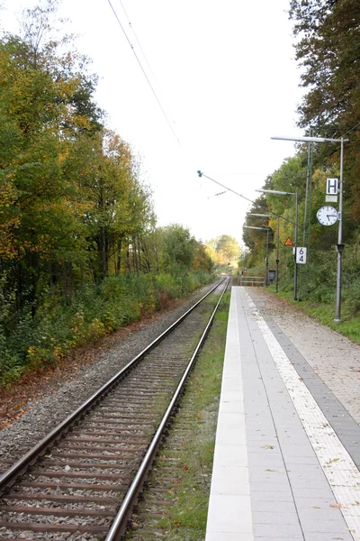 A rails platform — Stock Photo, Image
