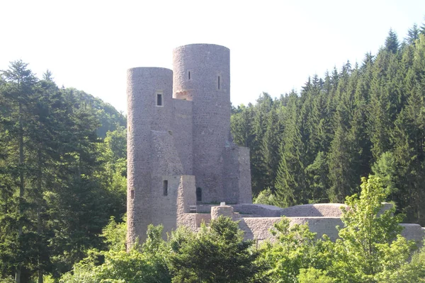 Ruinerna Slottet Vid Frauenberg Tyskland — Stockfoto