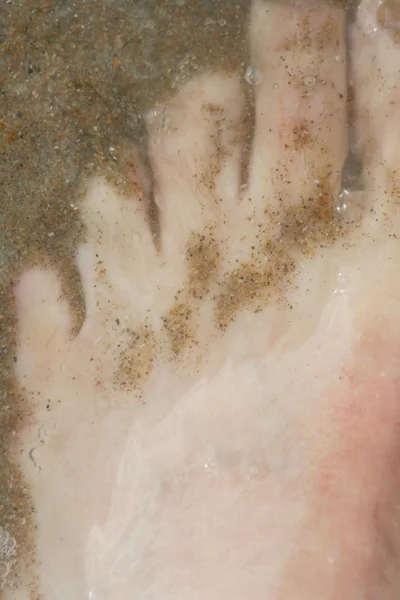 Feet under water — Stock Photo, Image