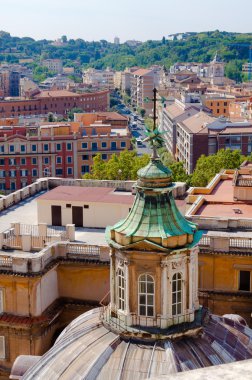 Rome.Italy. Roma Forumu. Colosseum. Vatican.St. Peter Meydanı.