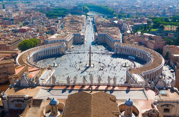 Rome.Italy. den romerska forum. Colosseum. Vatican.St. Peter's square. Stockbild