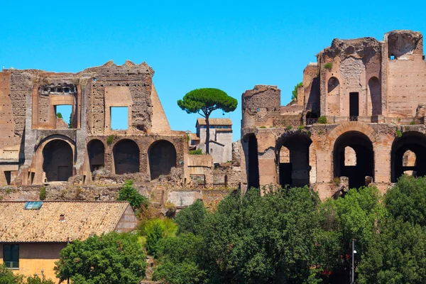 Roma.Itália.O fórum romano .. — Fotografia de Stock