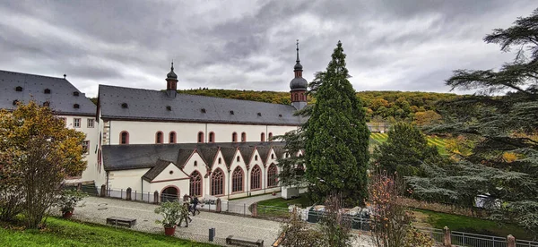 Mosteiro Ebersbach Perto Eltville Outono — Fotografia de Stock