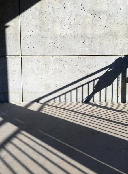 Sombra de concreto urbano — Fotografia de Stock
