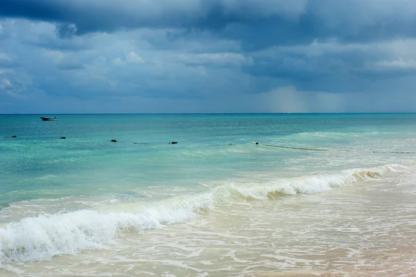 Praia de areia no México — Fotografia de Stock