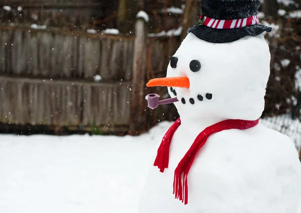 Snowman — Stock Photo, Image