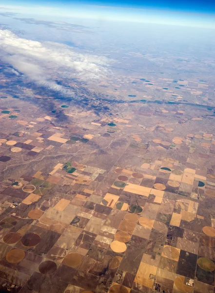 Center Pivot Irrigation Farming — Stock Photo, Image