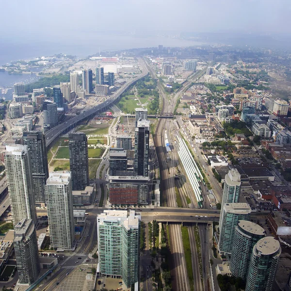 Skyline von Toronto, Ontario, Kanada — Stockfoto