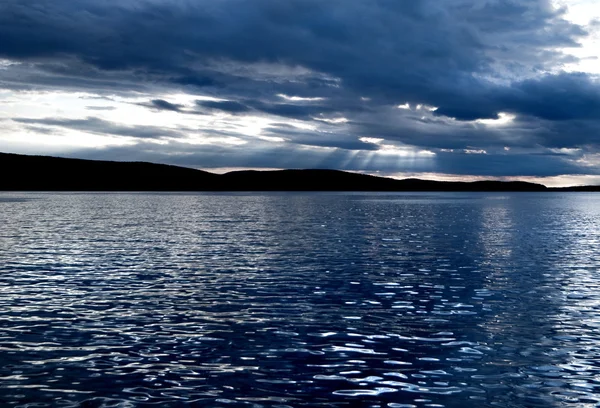 Bar Harbor at sunset — Stock Photo, Image