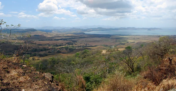Malowniczy krajobraz doliny Kostaryki — Zdjęcie stockowe