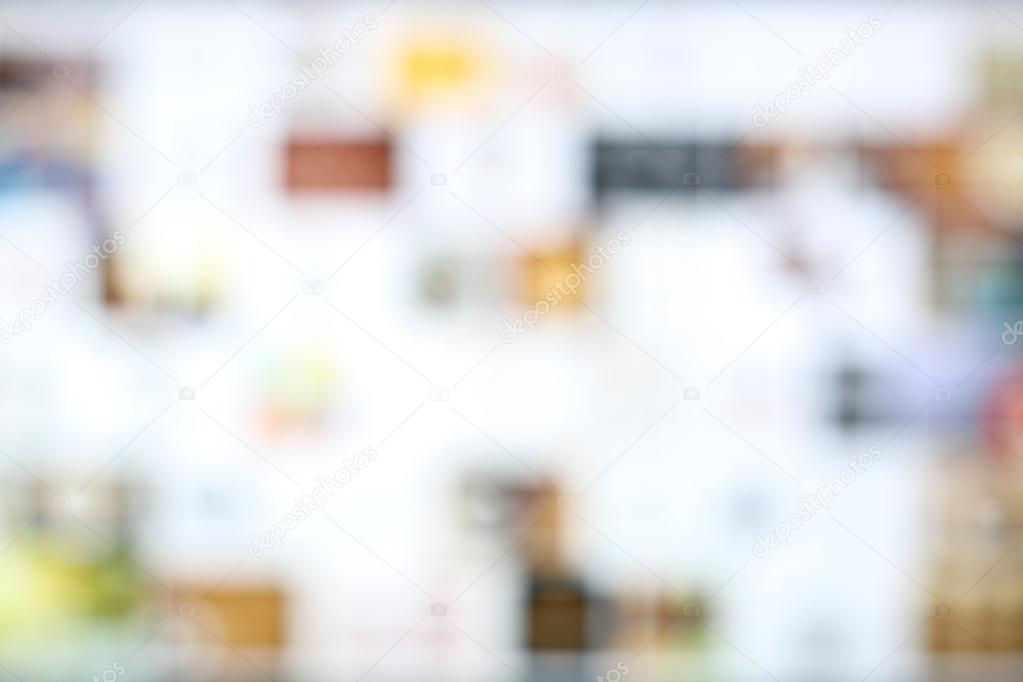Abstract Soft Blur colored background