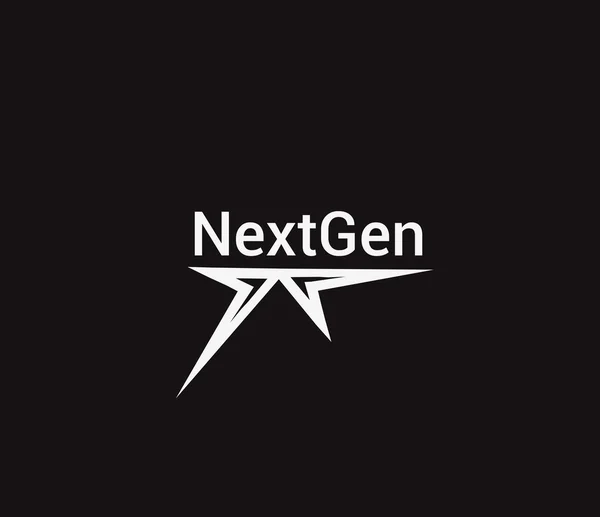 NextGen Logo vektör şablonları tasarımı. — Stok Vektör