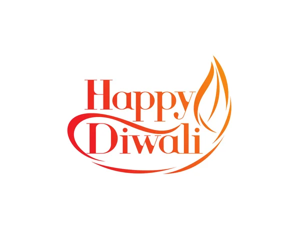 Glücklicher diwali Hintergrund — Stockvektor