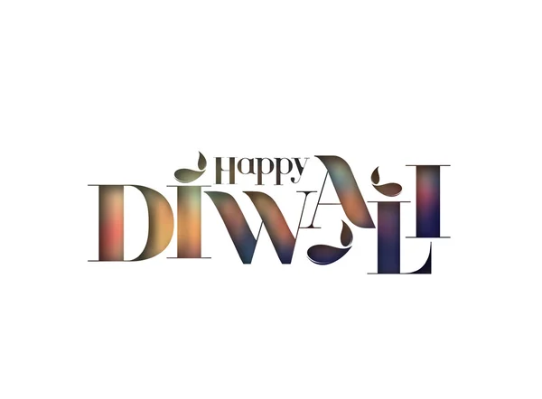 Felice sfondo Diwali — Vettoriale Stock