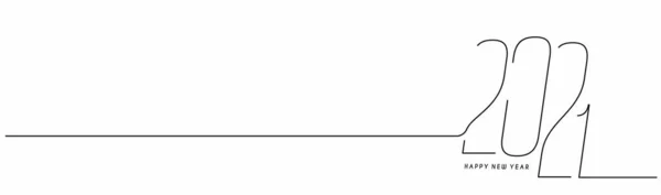 Новим 2021 Роком Текстова Типографія Дизайн Патерн Векторні Ілюстрації — стоковий вектор