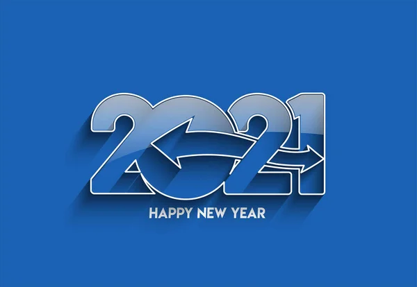 Новым 2021 Годом — стоковый вектор