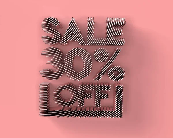 Sale Discount Banner Discount Offer Illustration Design — 스톡 사진